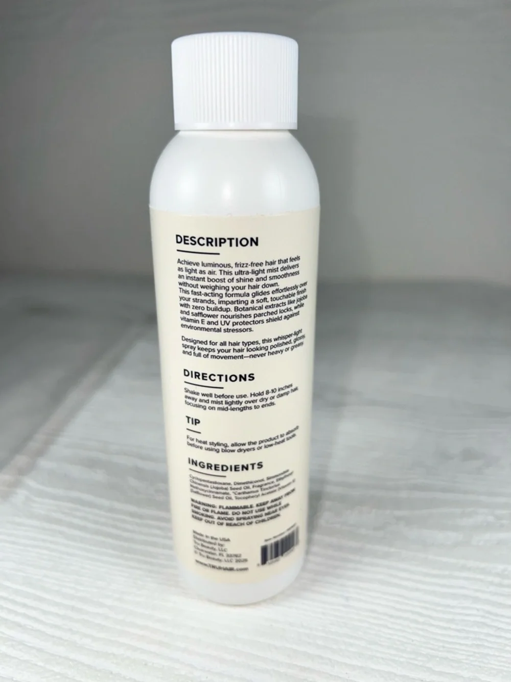 Truhair Featherweight Volume & Shine Finishing Mist